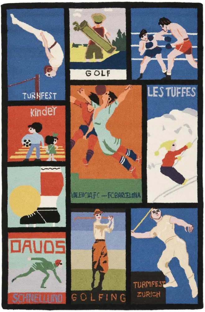 Safavieh Vintage Posters 4'-0