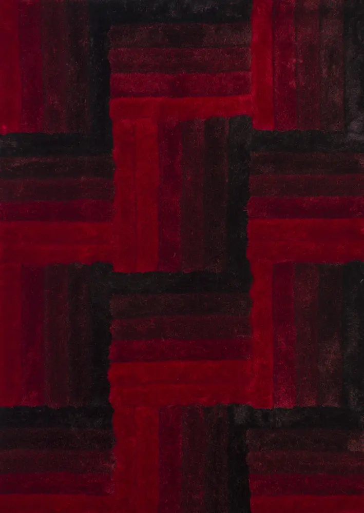 United Weavers Finesse Flagstone Red Accent Rug  1'10