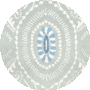 Blue / Ivory