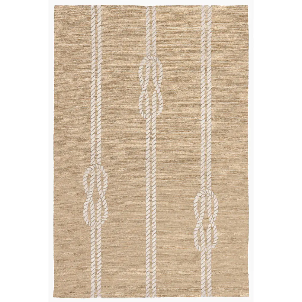Liora Manne Capri Ropes Indoor/Outdoor Area Rug Neutral 5' x 7'6