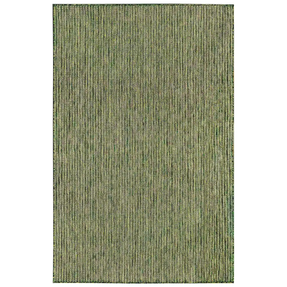 Liora Manne Carmel Texture Stripe Indoor/Outdoor Area Rug Green 3'3