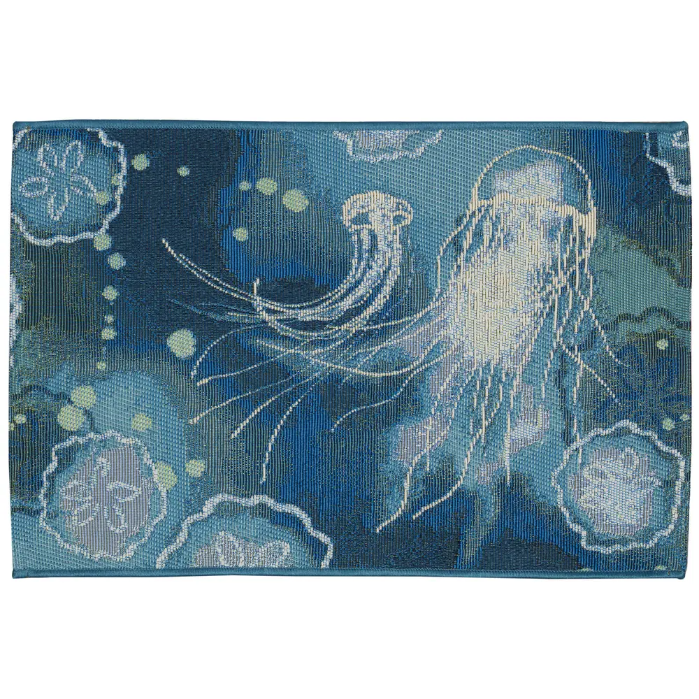 Liora Manne Esencia Jelly Fish Indoor/Outdoor Mat Bloom 2' x 2'10