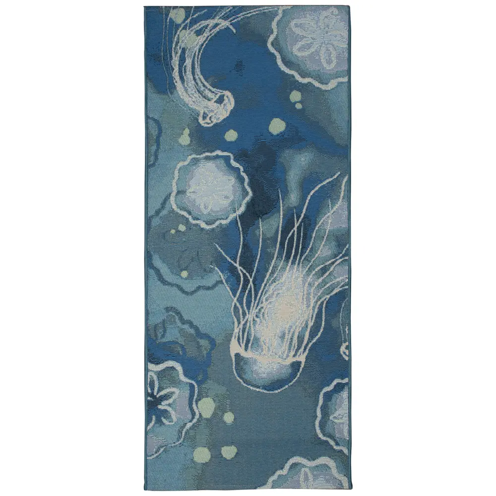 Liora Manne Esencia Jelly Fish Indoor/Outdoor Mat Bloom 1'11