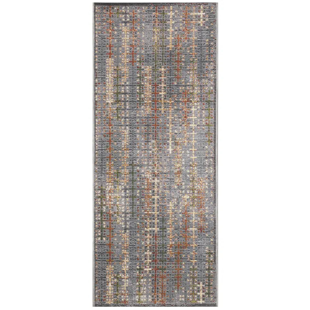 Liora Manne Esencia Sienna Indoor/Outdoor Mat Black 1'11
