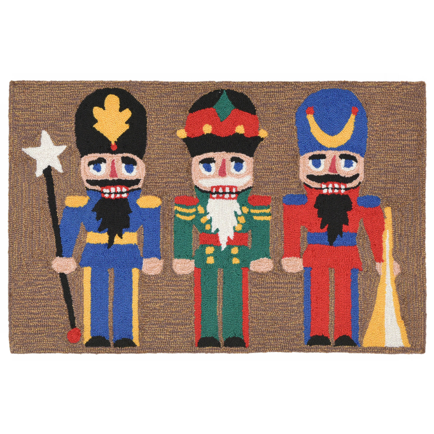 Liora Manne Frontporch Nutcracker Indoor/Outdoor Mat Multi 2' x 3'