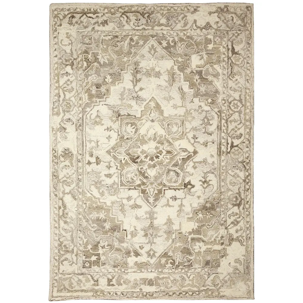 Liora Manne Hana Heriz Indoor Area Rug Natural 8'3