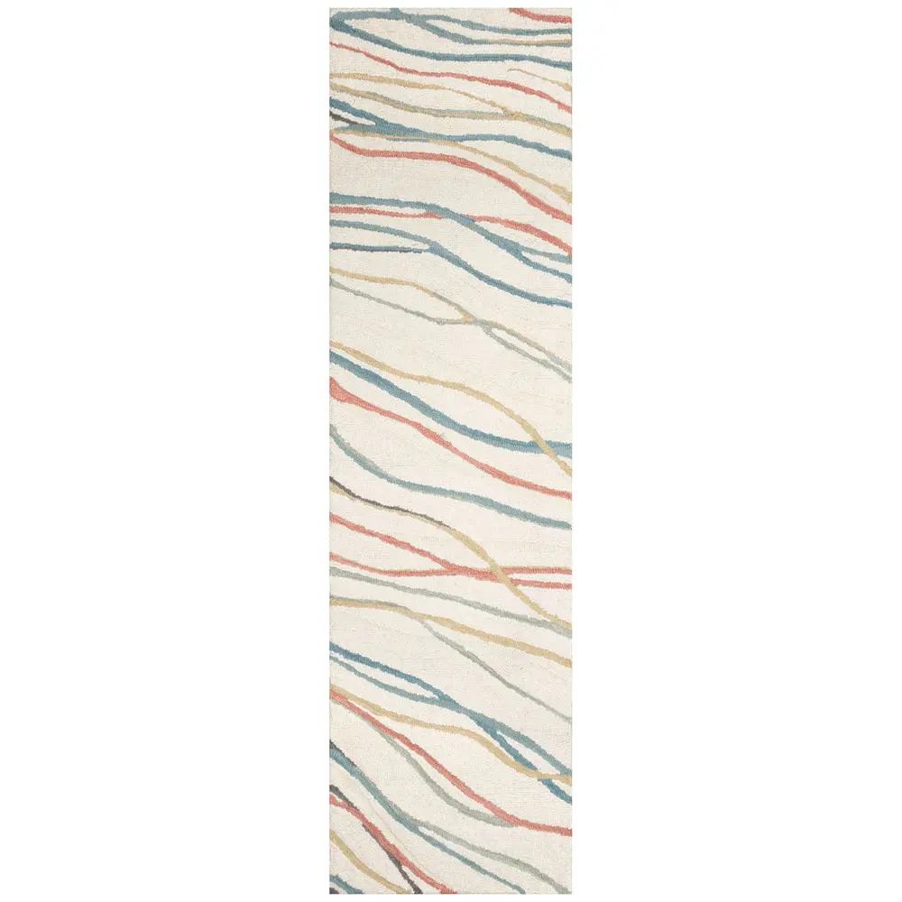 Liora Manne Horizon Ribbons Indoor Area Rug Coast 2' x 7'6