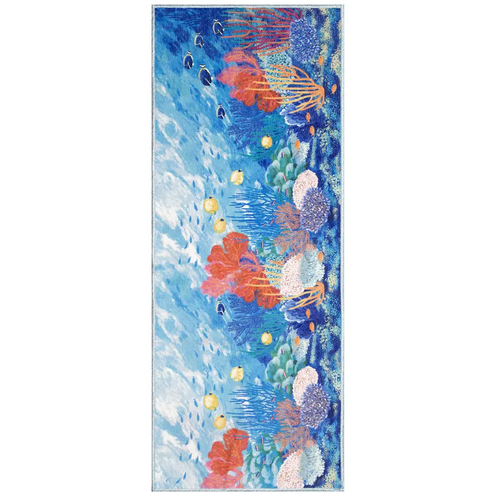 Liora Manne Impressions Underwater Indoor Mat Ocean 1'11