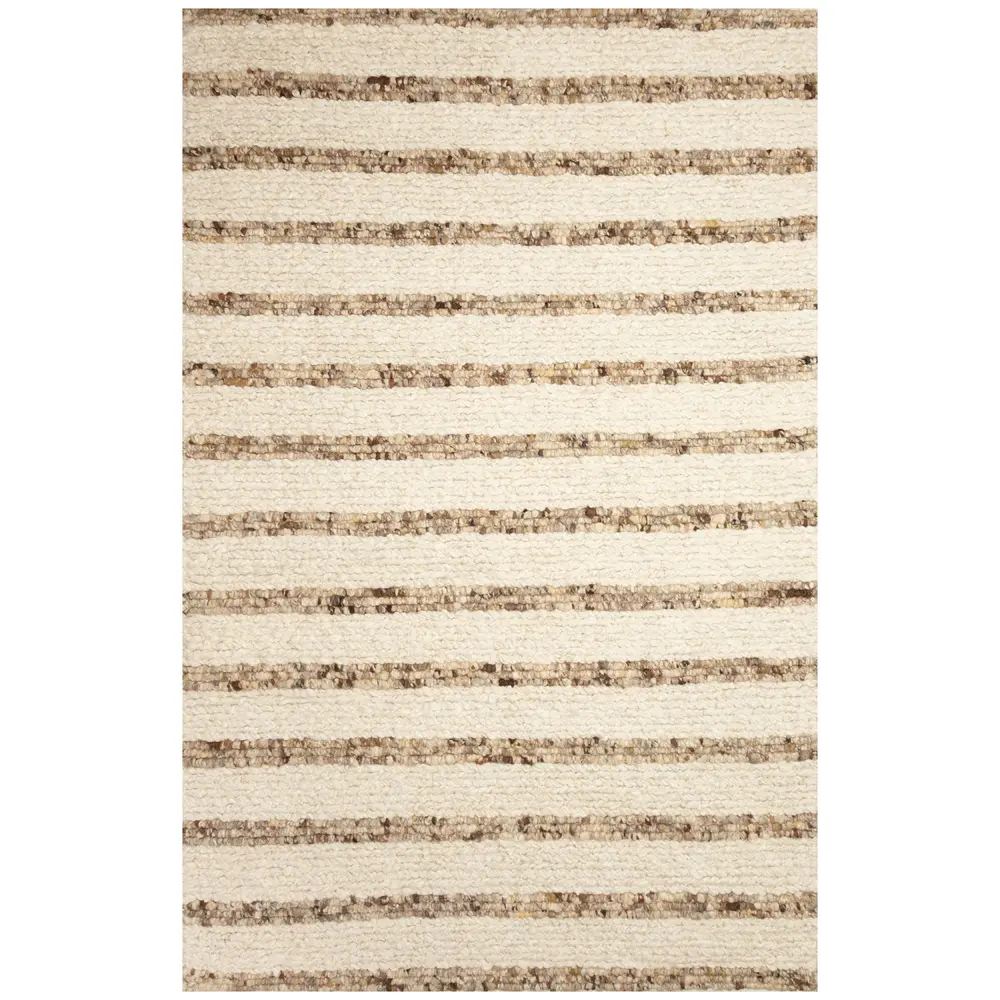 Liora Manne Lhasa Stripe Indoor Area Rug Neutral 8'3