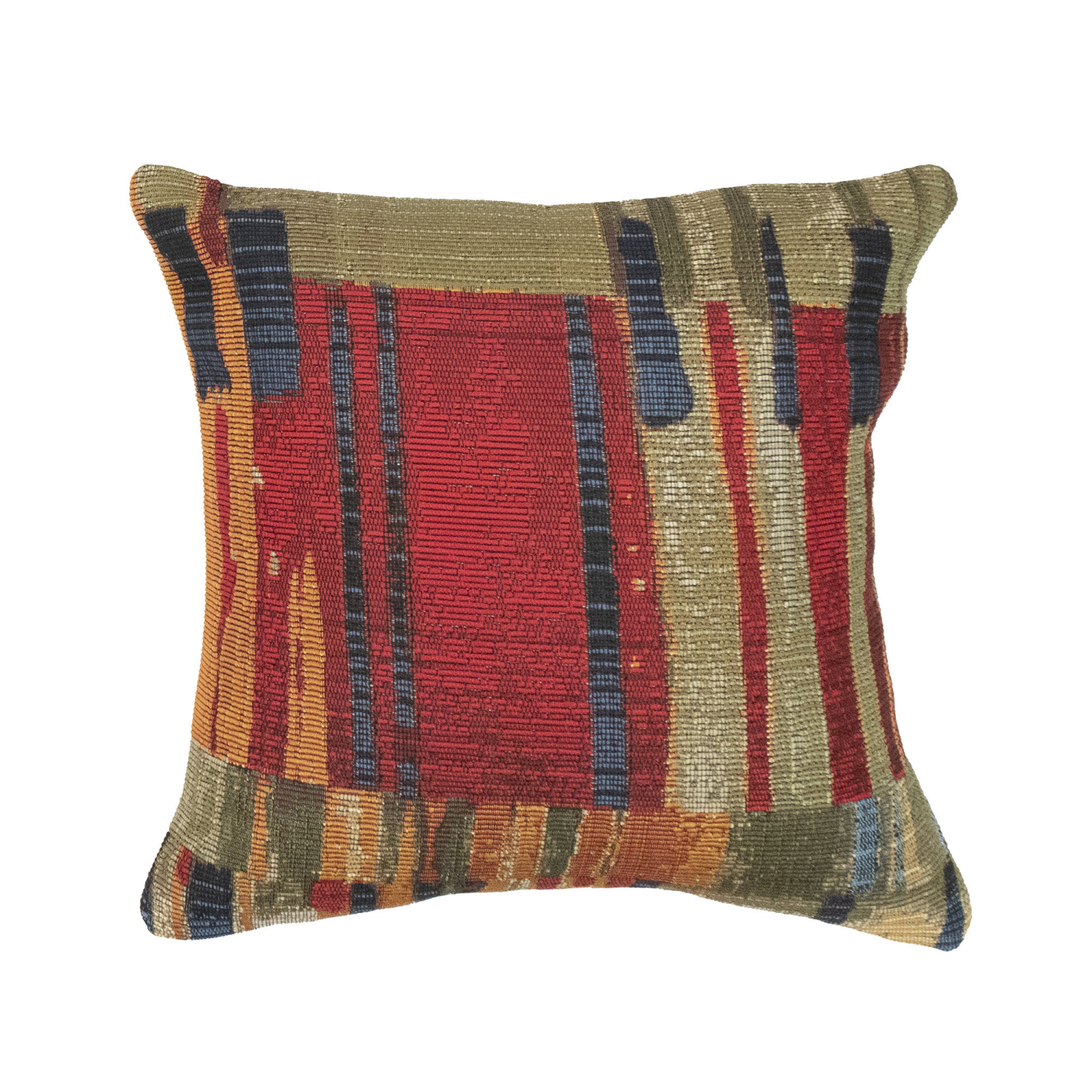 Liora Manne Marina Paintbox Indoor/Outdoor Pillow Multi 18