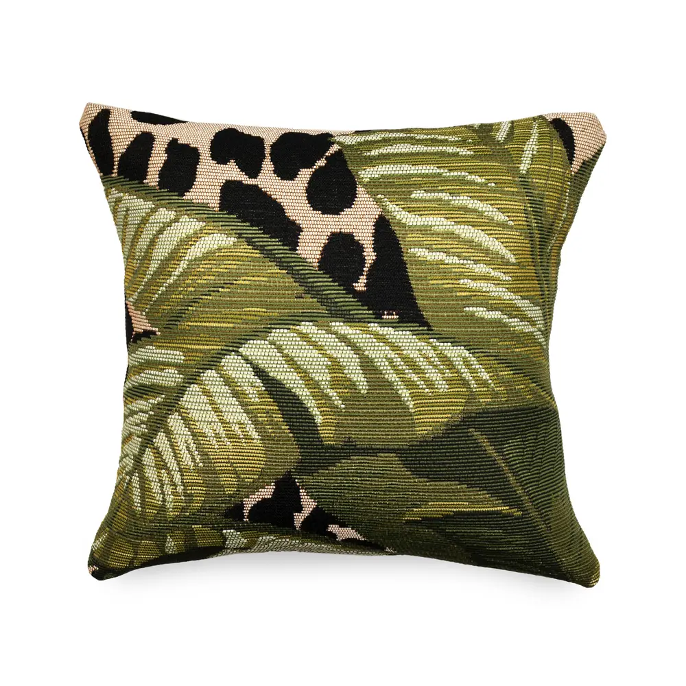 Liora Manne Marina Safari Indoor/Outdoor Pillow Green 18