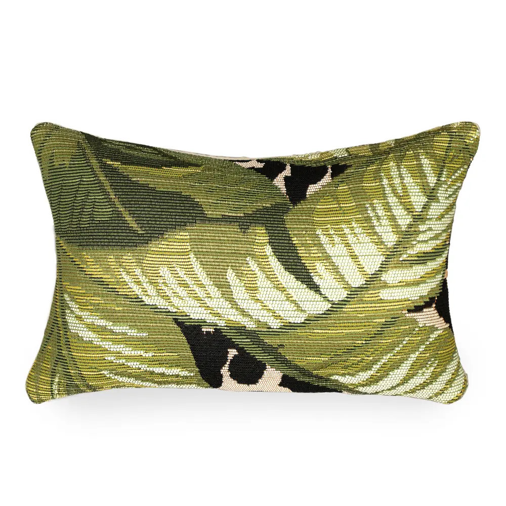 Liora Manne Marina Safari Indoor/Outdoor Pillow Green 12