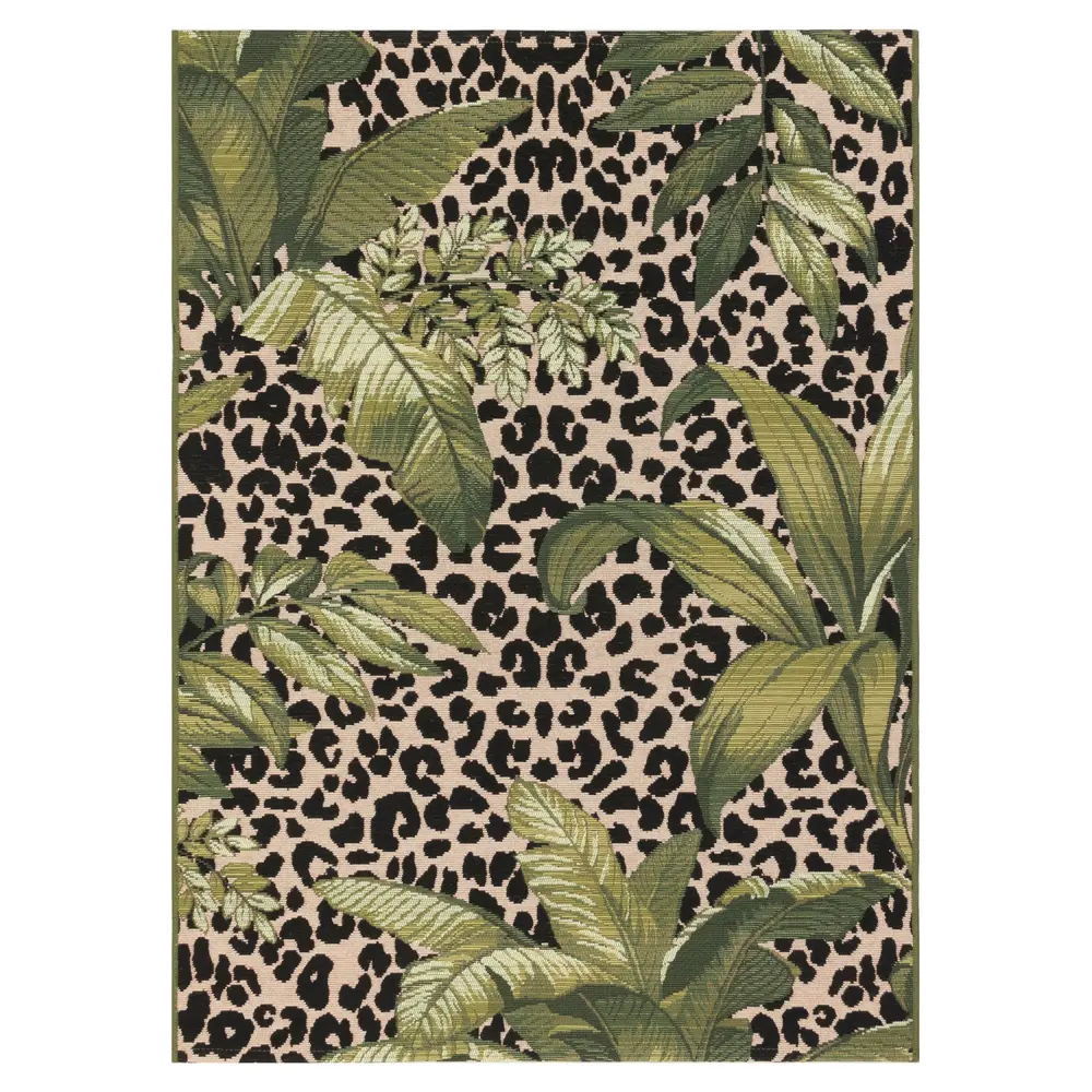 Liora Manne Marina Safari Indoor/Outdoor Area Rug Green 3'3