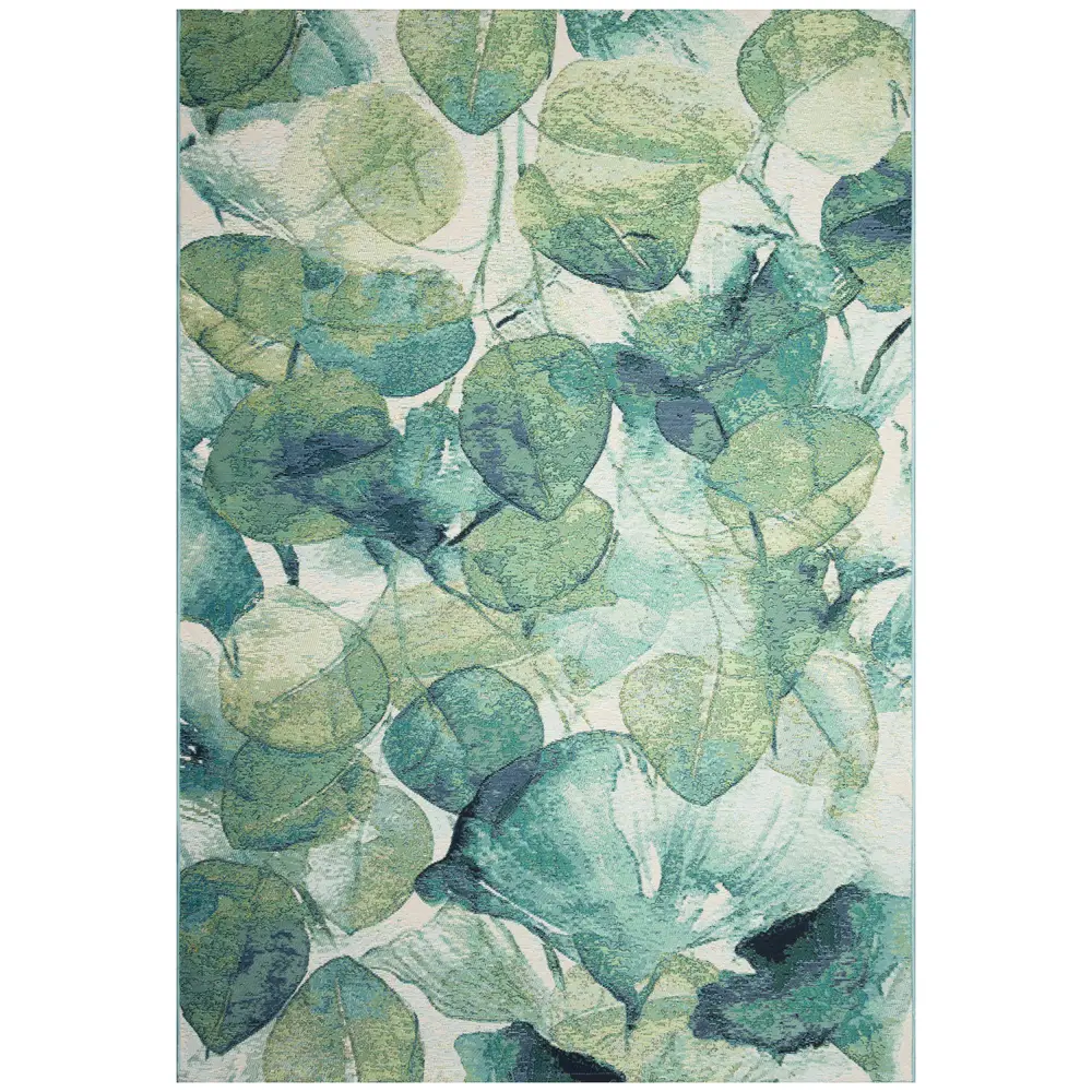 Liora Manne Marina Lotus Indoor/Outdoor Area Rug Green 8'10