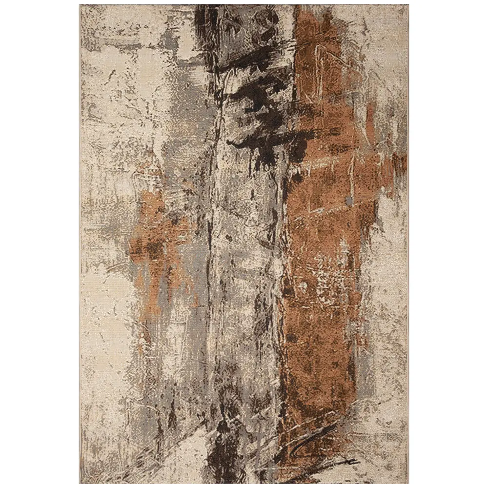 Liora Manne Marina Moderne Indoor/Outdoor Area Rug Bronze 7'10