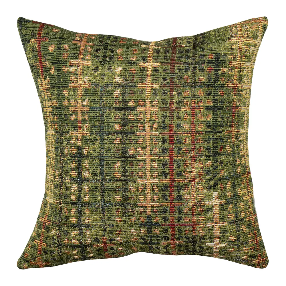 Liora Manne Marina Sienna Indoor/Outdoor Pillow Green 18