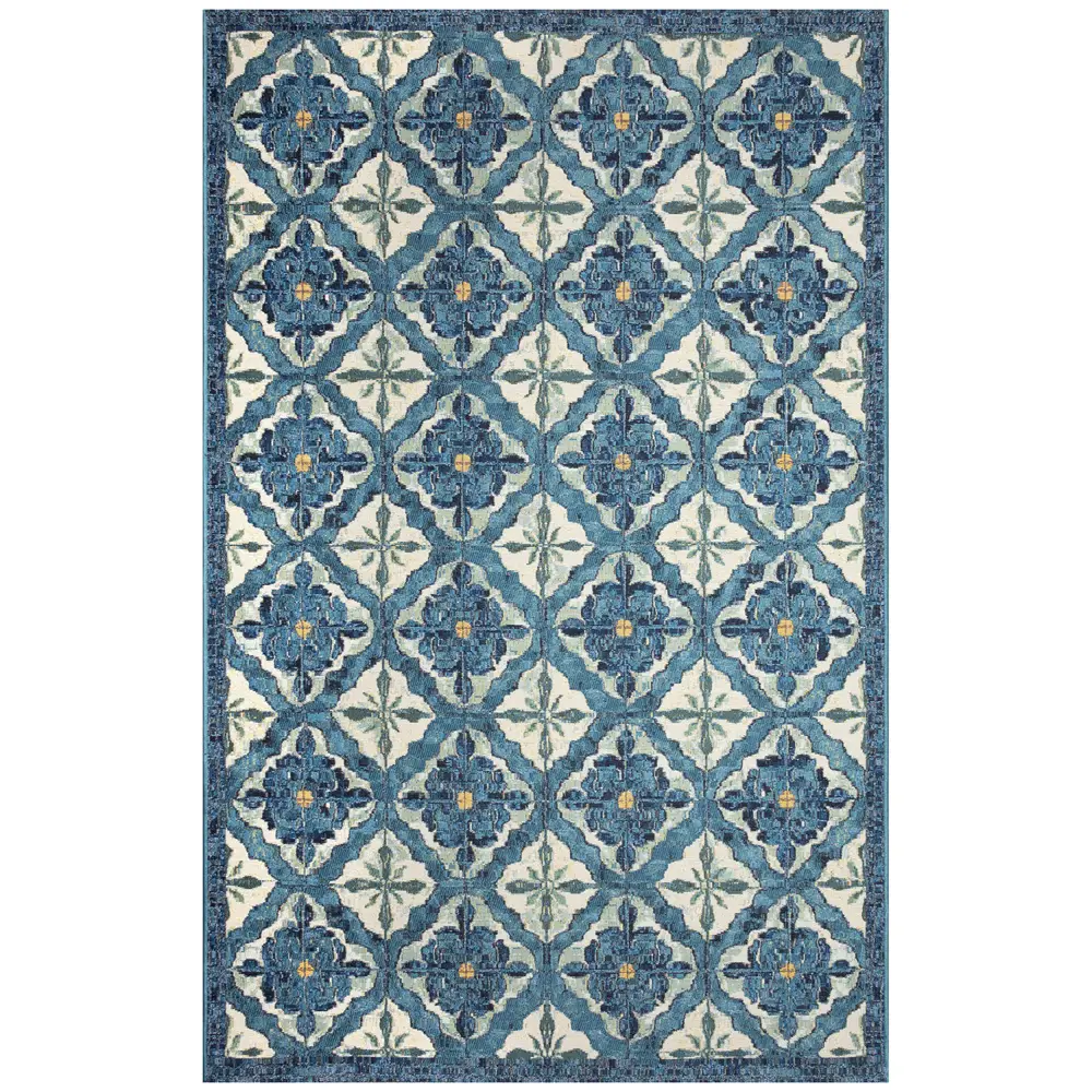 Liora Manne Marina Madrid Indoor/Outdoor Area Rug Ocean 7'10