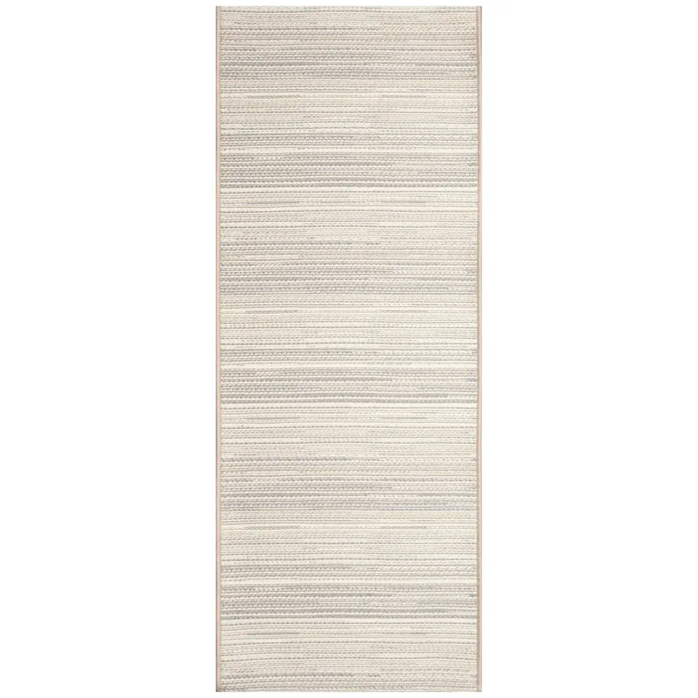 Liora Manne Miranda Tweed Stripe Indoor/Outdoor Area Rug Silver/brown 1'11