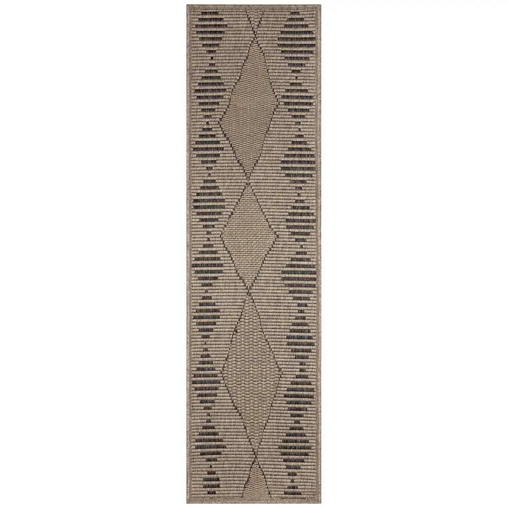 Liora Manne Monaco Diamonds Indoor/Outdoor Area Rug Taupe 1'11