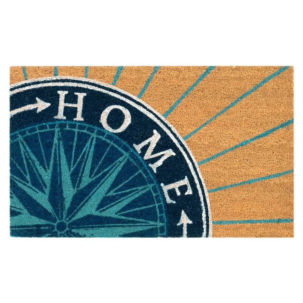 Liora Manne Natura Compass Outdoor Mat Natural 1'6