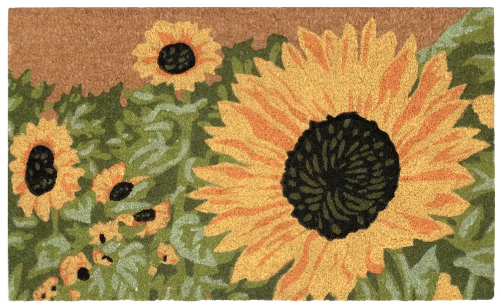 Liora Manne Natura Sunny Day Outdoor Mat Natural 1'6