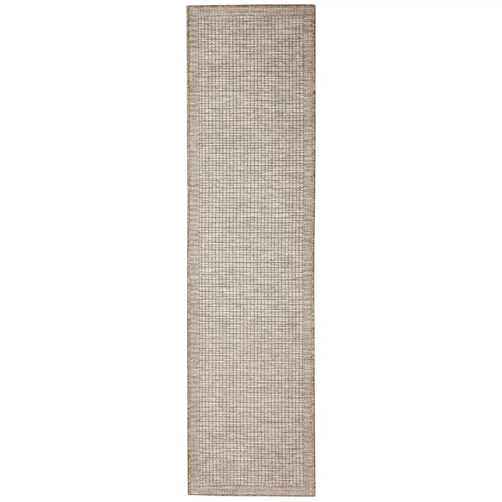Liora Manne Orly Texture Indoor/Outdoor Area Rug Natural 1'11