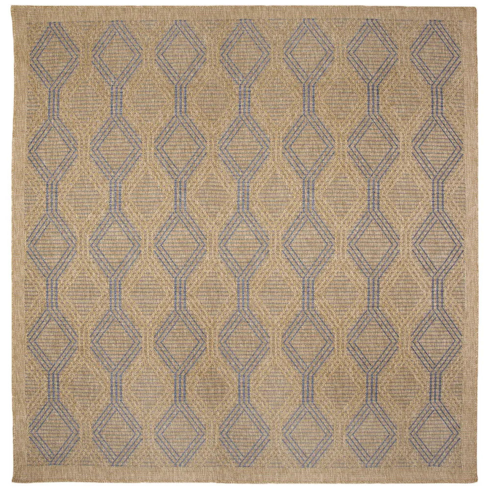 Liora Manne Sahara Links Indoor/Outdoor Area Rug Navy 7'10