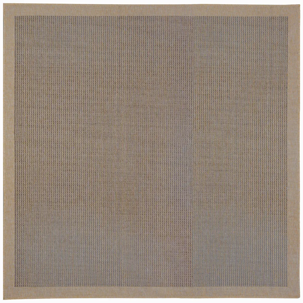 Liora Manne Sahara Texture Border Indoor/Outdoor Area Rug Navy 7'10