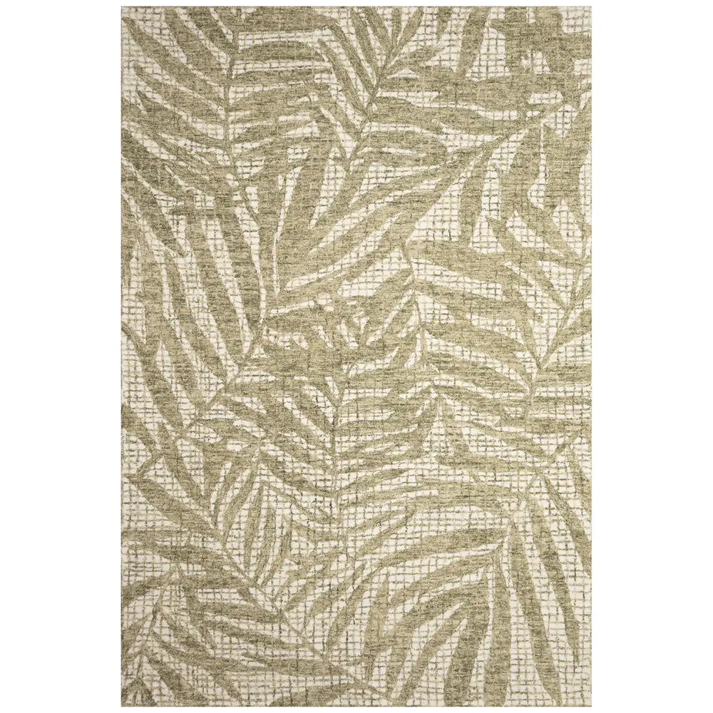 Liora Manne Savannah Olive Branches Indoor Area Rug Sage 5' x 7'6