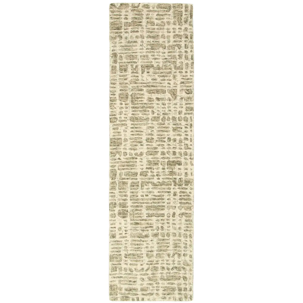 Liora Manne Savannah Grid Indoor Area Rug Sage 2' x 7'6