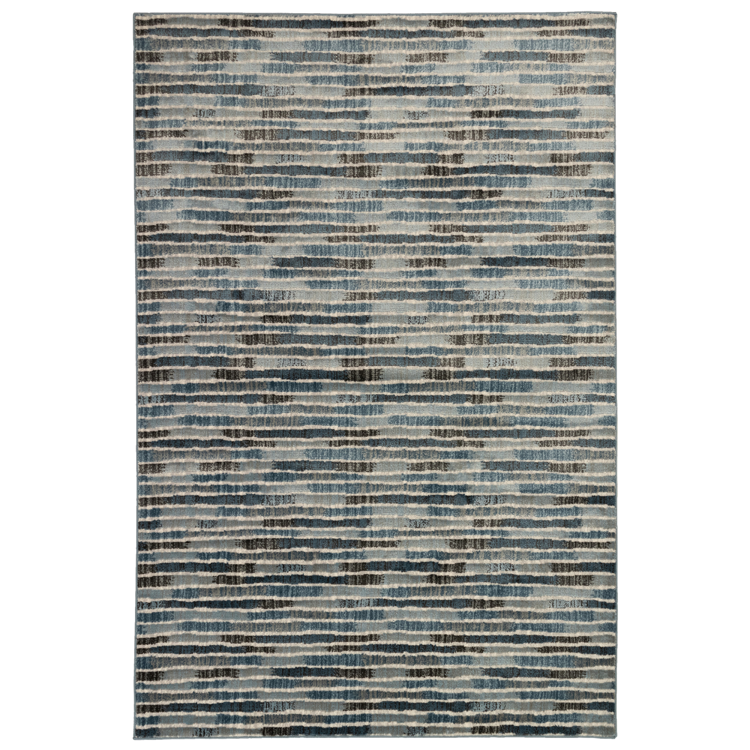 Liora Manne Soho Stripe Indoor Area Rug Blue 5'3