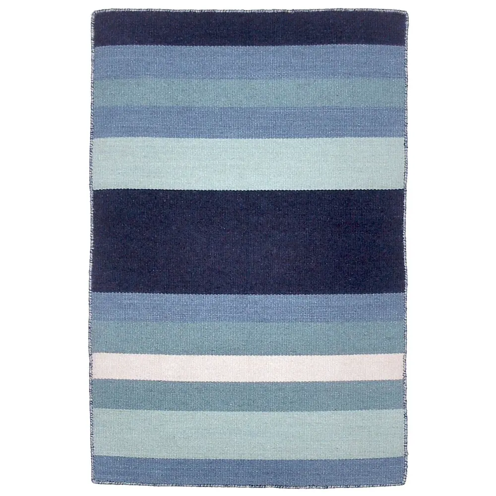 Liora Manne Sorrento Tribeca Indoor/Outdoor Area Rug Water 2' x 3'