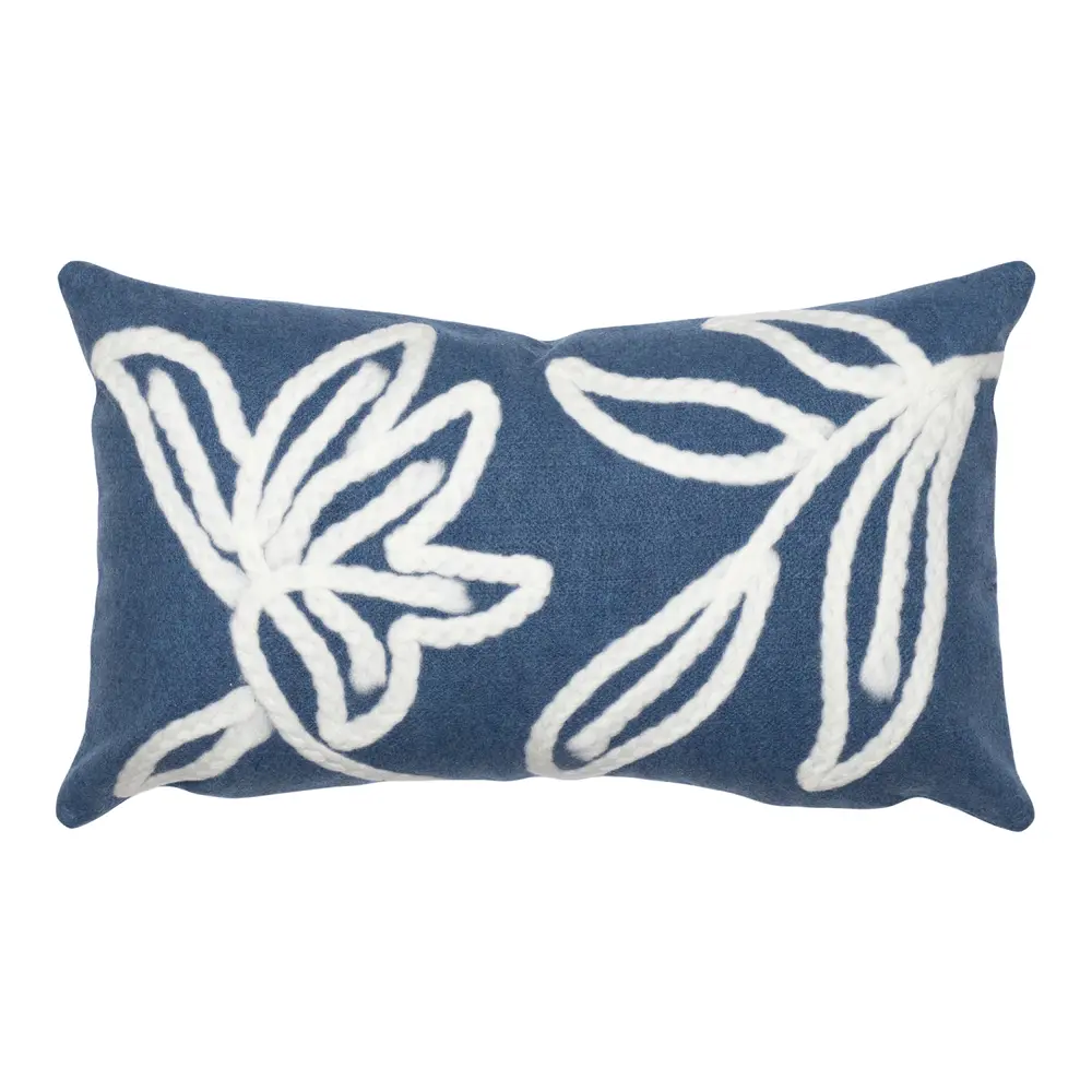 Liora Manne Visions I Windsor Indoor/Outdoor Pillow Blue 12