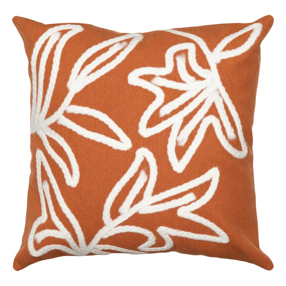 Liora Manne Visions I Windsor Indoor/Outdoor Pillow Orange 20