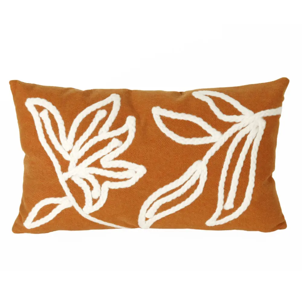 Liora Manne Visions I Windsor Indoor/Outdoor Pillow Orange 12