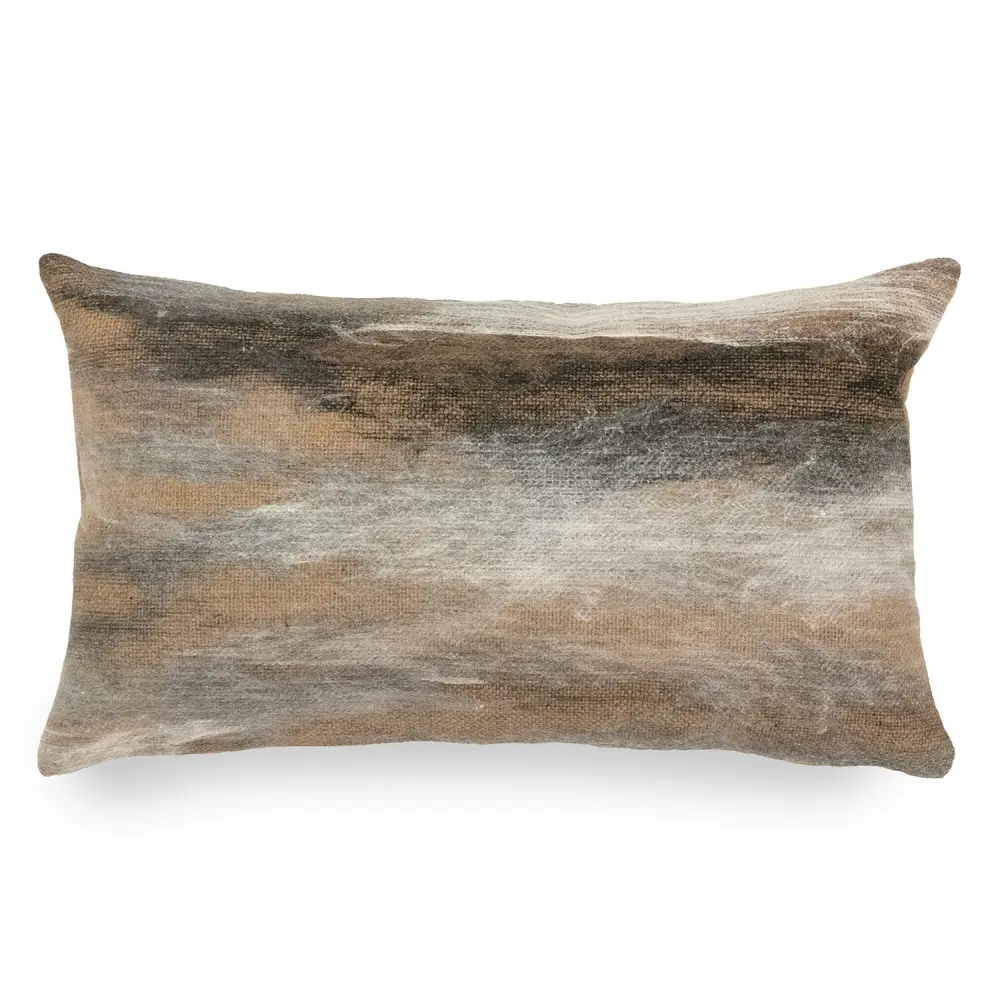 Liora Manne Visions I Vista Indoor/Outdoor Pillow Taupe 12