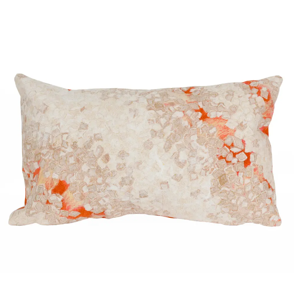 Liora Manne Visions III Elements Indoor/Outdoor Pillow Warm 12