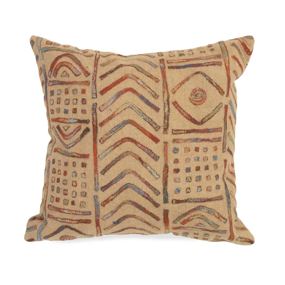 Liora Manne Visions IV Bambara Indoor/Outdoor Pillow Multi 20
