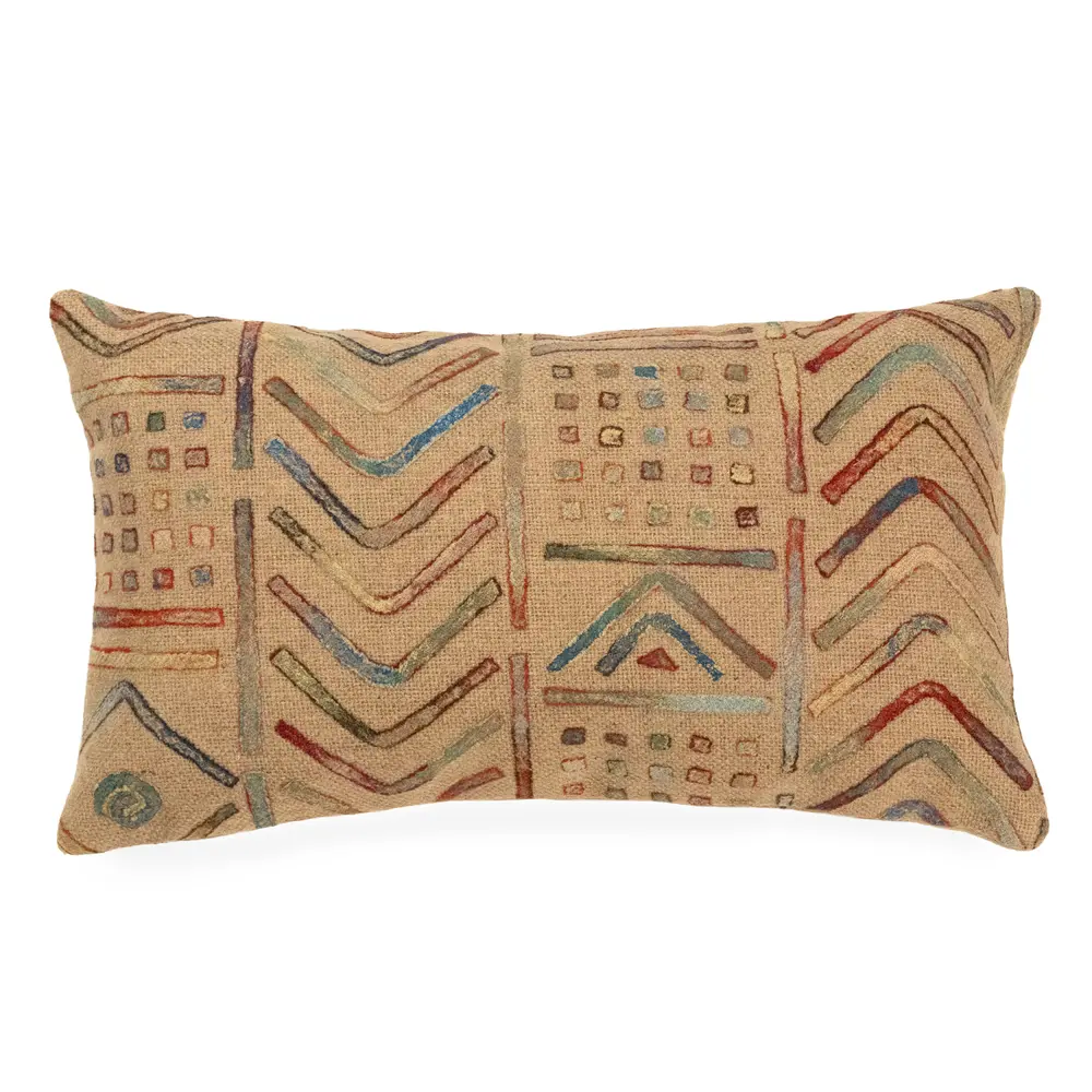 Liora Manne Visions IV Bambara Indoor/Outdoor Pillow Multi 12