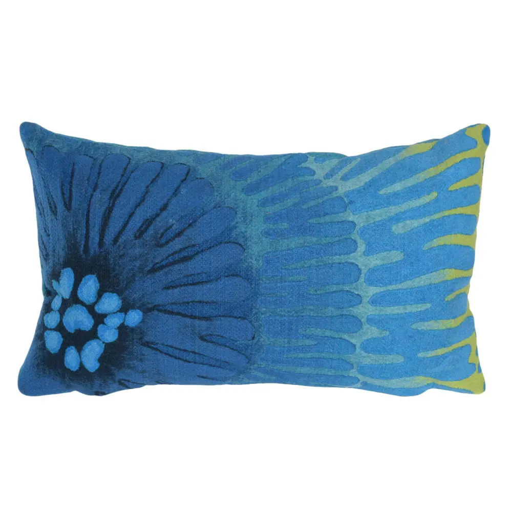 Liora Manne Visions IV Cirque Indoor/Outdoor Pillow Caribe 12