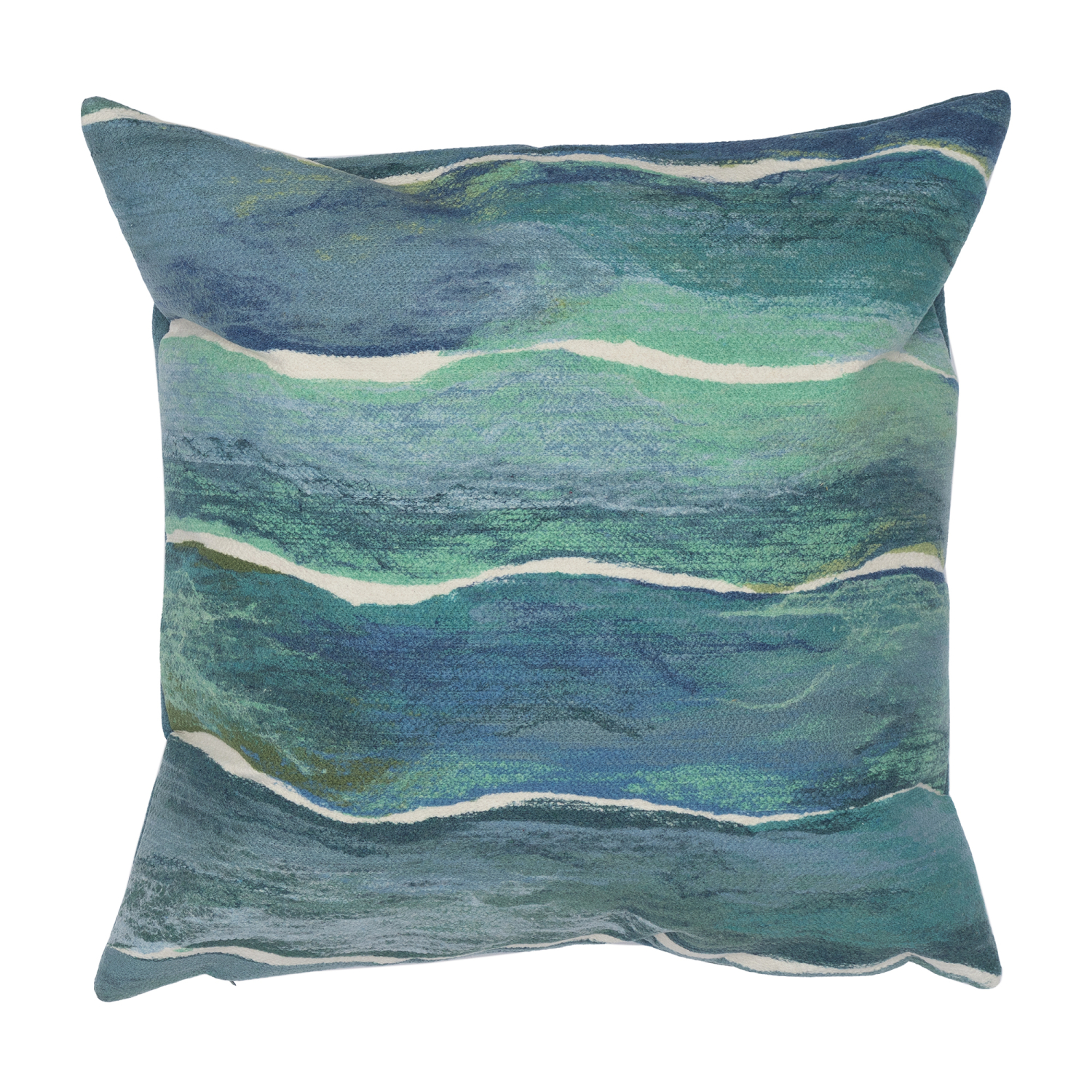 Liora Manne Visions IV Swell Indoor/Outdoor Pillow Pool 20