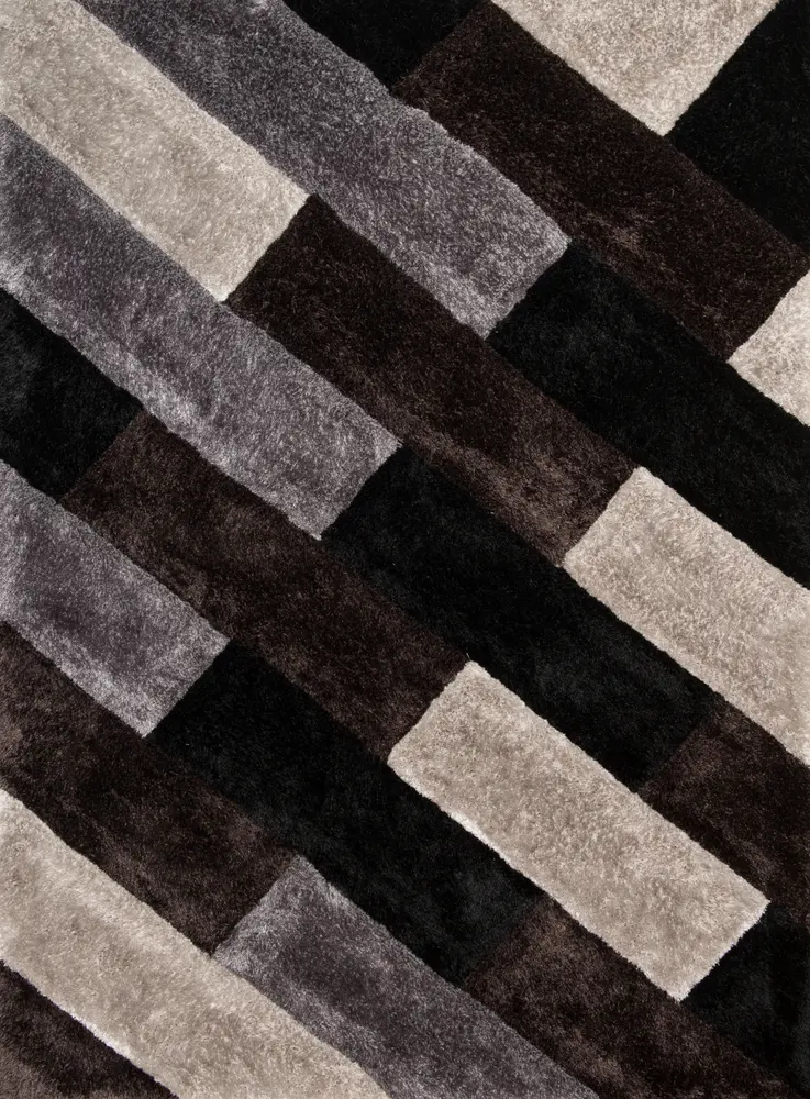 United Weavers Finesse Chichi Black Area Rug  5'3