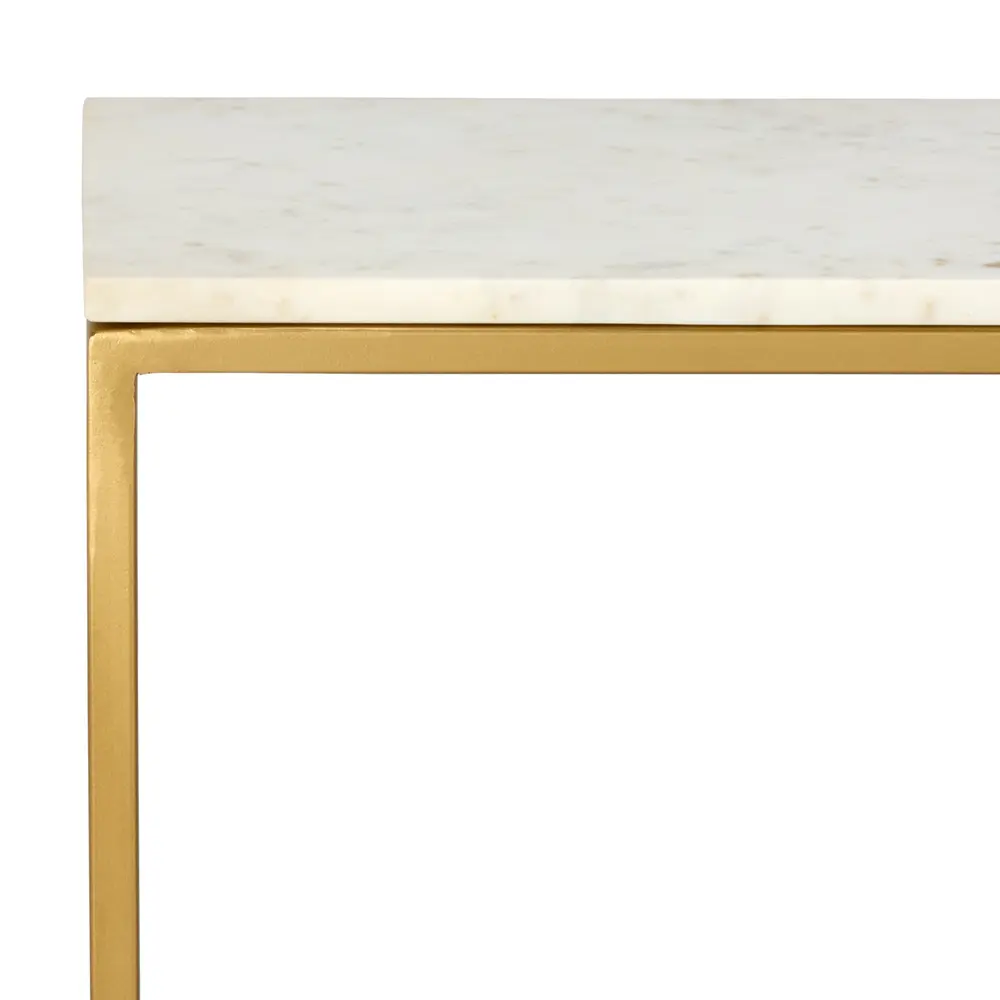 Kenna Marble Console Table