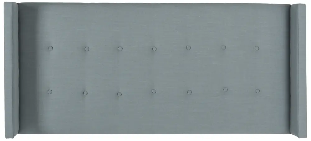 Damon Sky Blue Winged Headboard