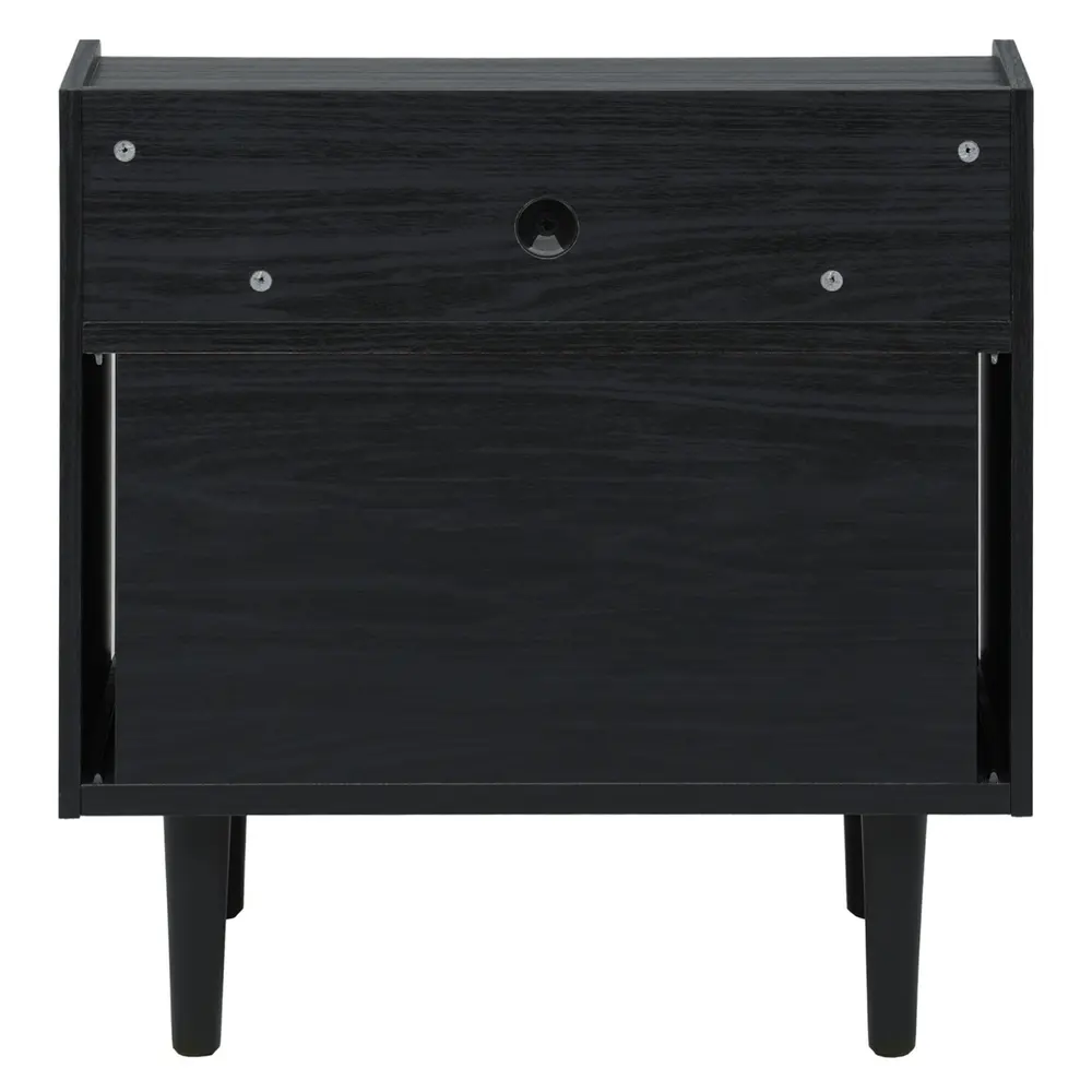 Tameka Nightstand With Hutch