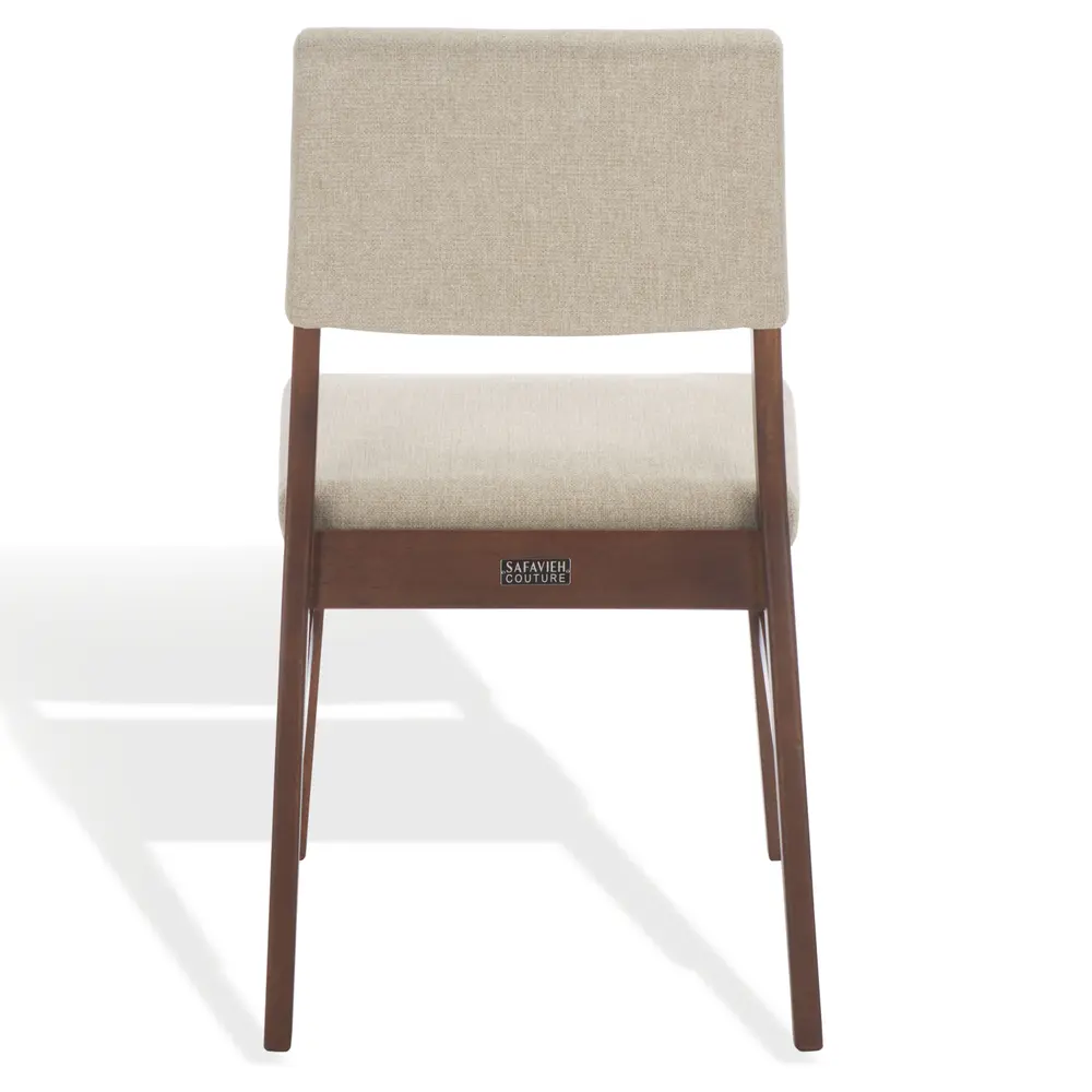 Jessbrina Wood And Linen Dining Chair
