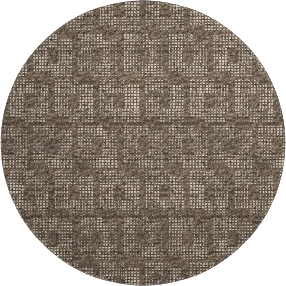 Mayfield AMF33 Brown 8' x 8' Rug