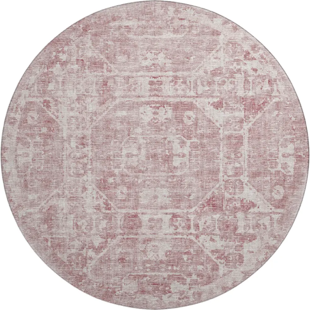 Mayfield AMF41 Pink 8' x 8' Rug