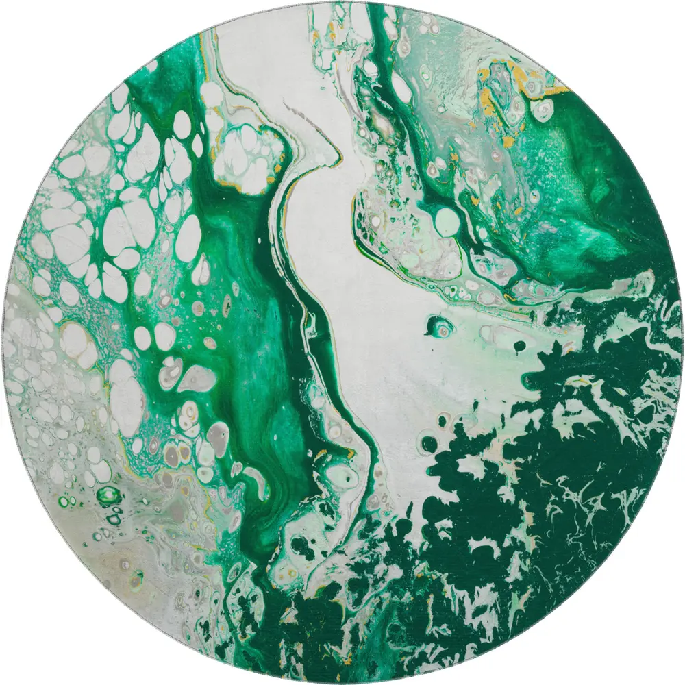 Mayfield AMF55 Green 8' x 8' Rug