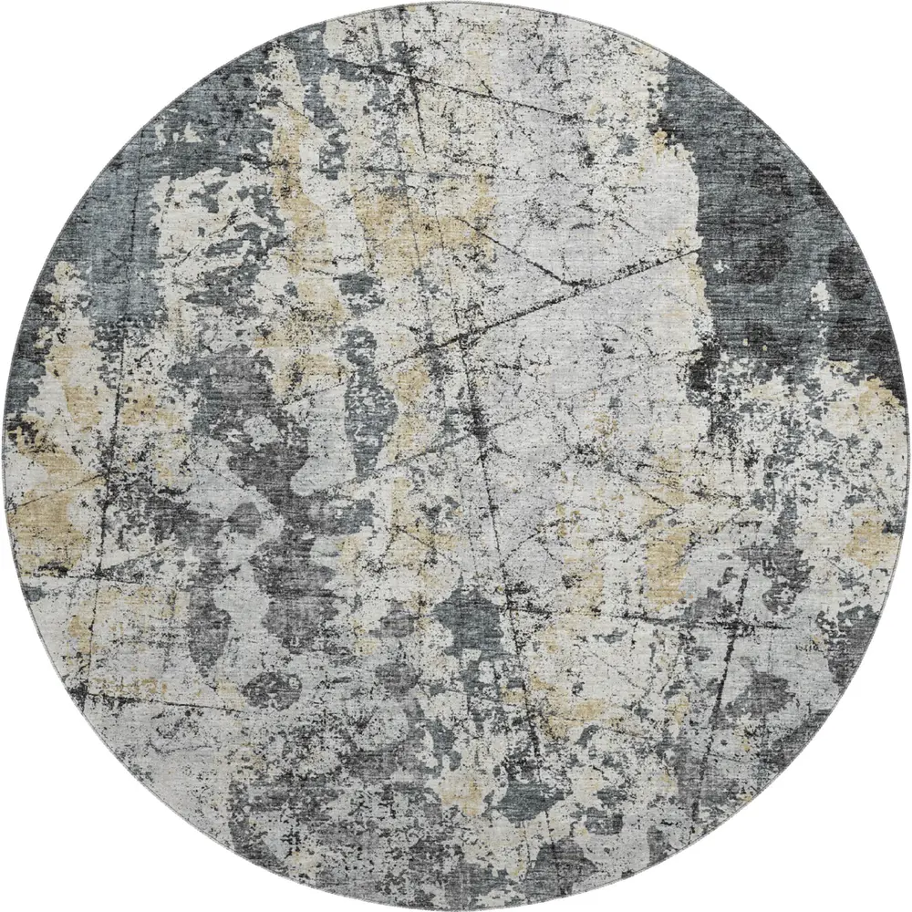 Mayfield AMF68 Black 8' x 8' Rug